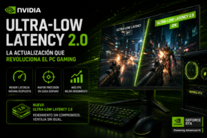 NVIDIA lanza Ultra-Low Latency 2.0 La actualización que revoluciona el PC Gaming