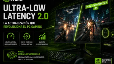 NVIDIA lanza Ultra-Low Latency 2.0 La actualización que revoluciona el PC Gaming