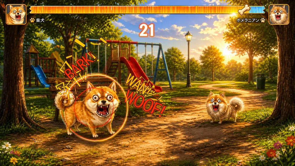 Bow-wow Battle El fenómeno japonés que te obliga a ladrar para ganar en Steam