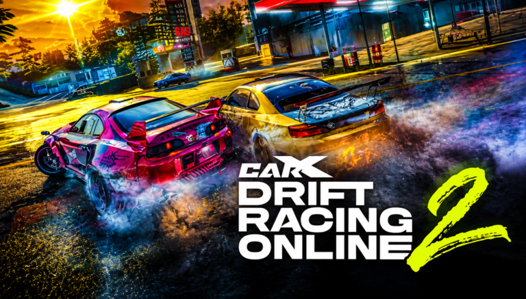 CarX Drift Racing Online 2 mostrando una intensa carrera de drift en Steam