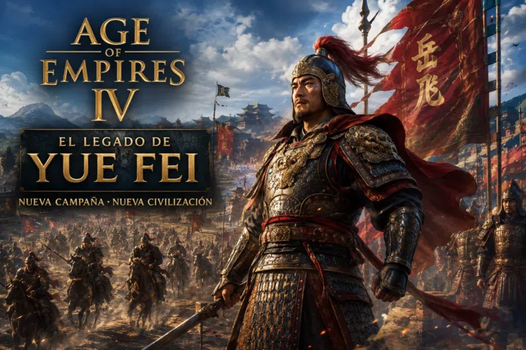 Age of Empires IV El legado de Yue Fei nueva expansión histórica