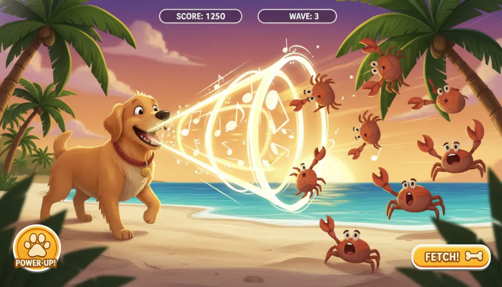 Interfaz de Steam mostrando el lanzamiento de Bow-wow Battle en PC.