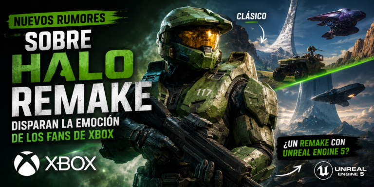 Master Chief en un posible remake de Halo para Xbox Series X