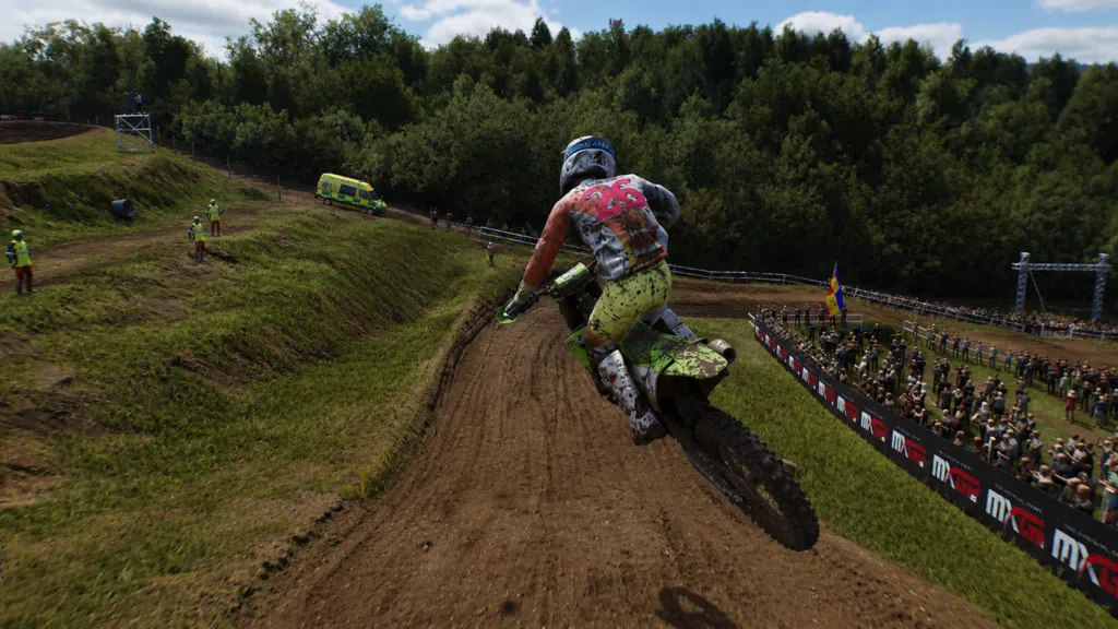 MXGP 26 mostrando motos de motocross con gráficos en Unreal Engine 5